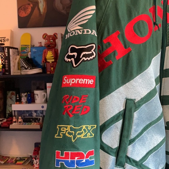 Supreme X Fox Racing X Honda Work Jacket